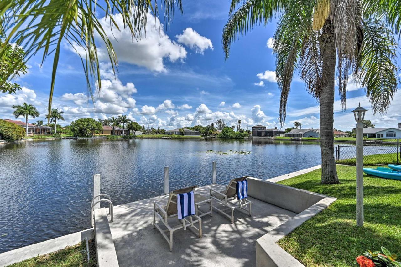 Vila Pet-Friendly Escape With Dock And Kayaks In Cape Coral Exteriér fotografie