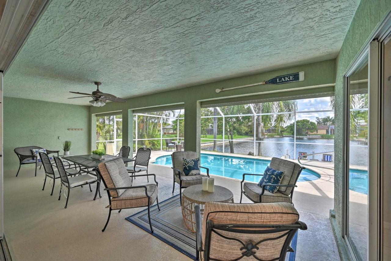 Vila Pet-Friendly Escape With Dock And Kayaks In Cape Coral Exteriér fotografie