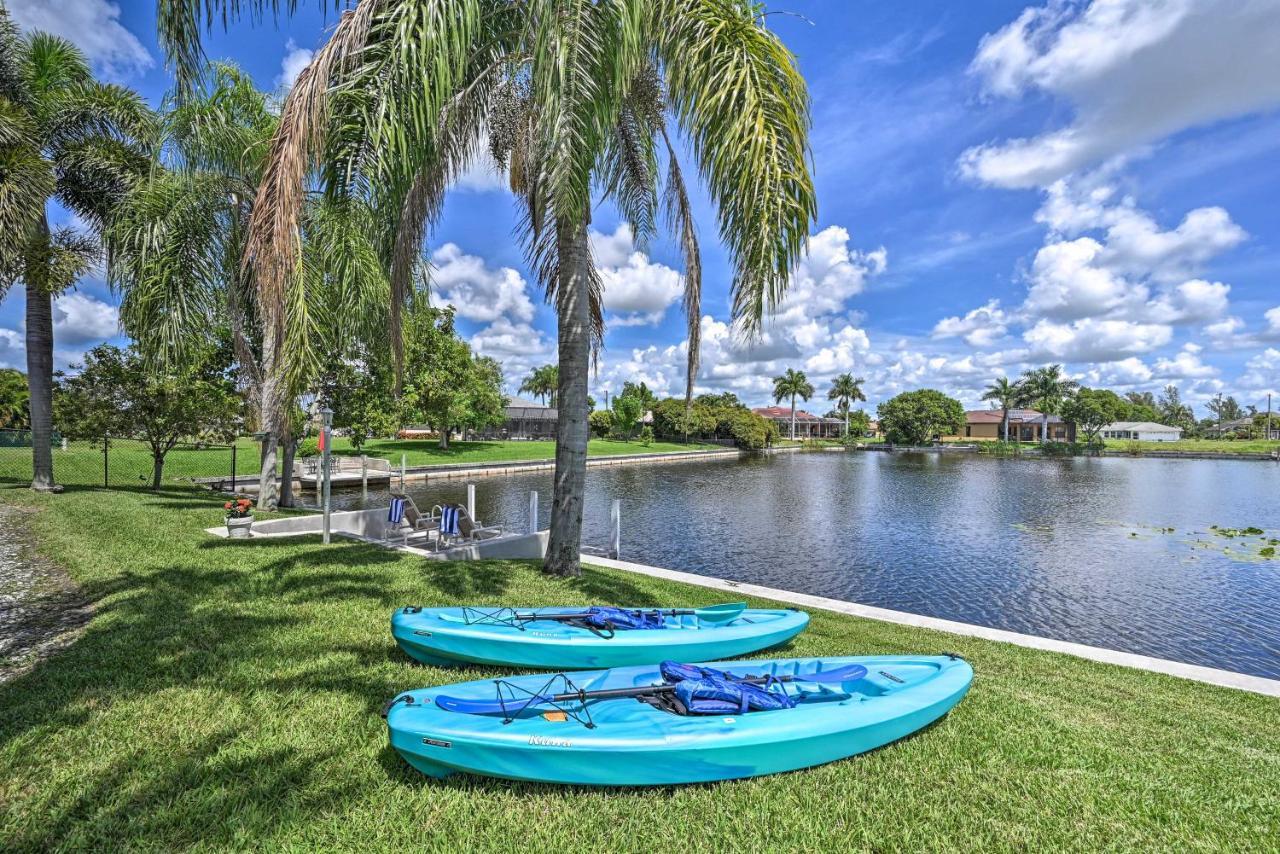Vila Pet-Friendly Escape With Dock And Kayaks In Cape Coral Exteriér fotografie